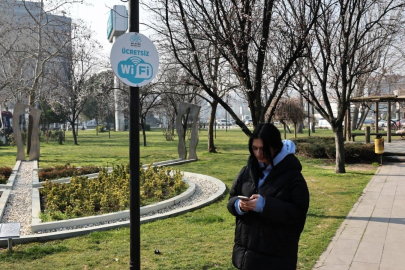 Nilüfer'de ücretsiz internet noktası 40'a ulaştı