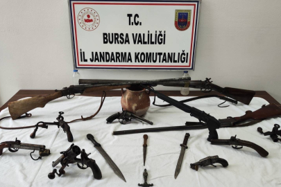 Osmangazi'de tarihi eser operasyonu