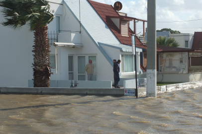 Venedik değil Balıkesir; Evler sular içinde kaldı