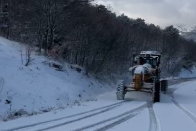 Büyükorhan'da hasta taşıyan ambulansa yol açıldı