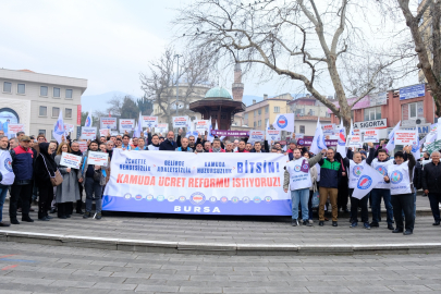 Memur-Sen Bursa'dan kamuda ücret adaletsizliğine tepki