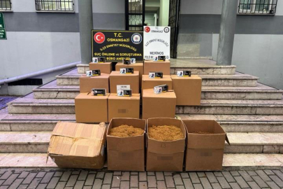 Osmangazi'de kaçak sigara operasyonu