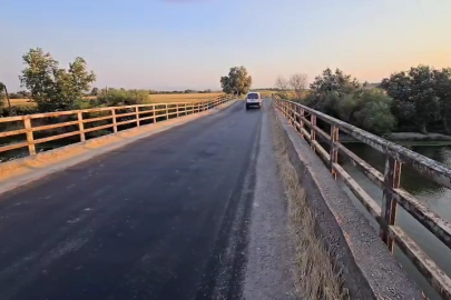 Karacabey'deki Harmanlı Köprüsü trafiğe kapatılıyor
