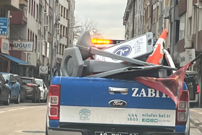 Nilüfer’de kaldırım işgallerine son veriliyor