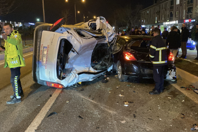 İnegöl'de zincirleme kazada bir kişi hayatını kaybetti