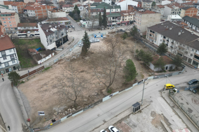 İnegöl Alanyurt meydan düzenlemesi için çalışmalar başladı