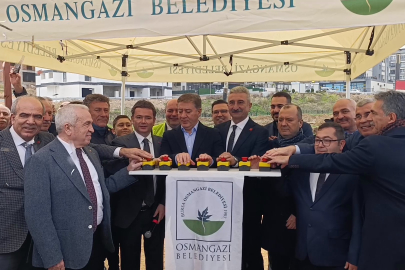Demirtaş Sakarya Mahallesi’nde kapalı pazar alanının temeli atıldı