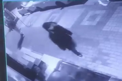 Park halindeki otomobillerin aynalarını kırıp camlarını yumrukladılar