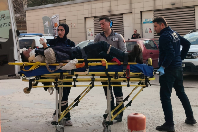 Bakımını yaptığı pres makinesine sıkıştı