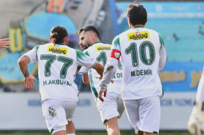 Bursaspor deplasmandan bir golle ayrıldı