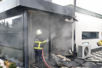 İnegöl'de yazlık evde çıkan yangın paniğe neden oldu