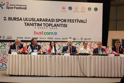 Bursa 2. Uluslararası Spor Festivali'ne hazır