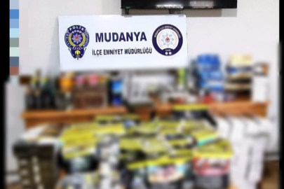 Mudanya’da kaçak tütün operasyonu