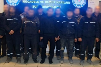 Göçmen kaçakçılığına yönelik operasyon: 13 yabancı uyruklu şahıs yakalandı