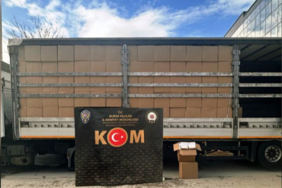 10 milyon 510 bin adet kaçak makaron ele geçirildi: 3 kişi gözaltında