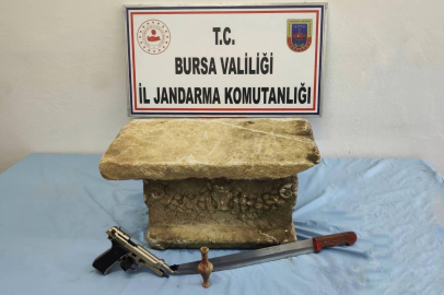 Bursa'da tarihi eser kaçakçılığına jandarma engeli
