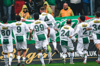 Bursaspor yeniden zirveye çıktı