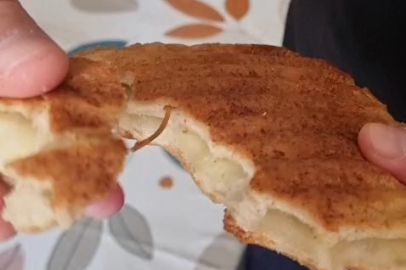 Ekmekten paket lastiği çıktı