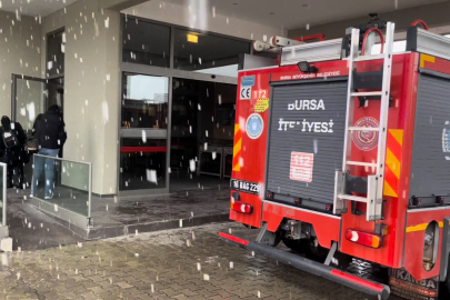 Özel hastanenin yemekhanesinde yangın paniği!