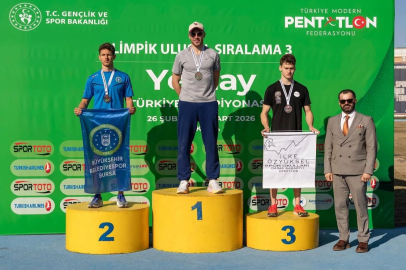 Bursalı sporcu Türkiye ikincisi oldu