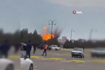 Nahçıvan Havalimanı'na İran kamikaze dronu düştü