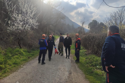 Kaplıkaya'da yürüyüş sırasında yaralanarak mahsur kalan vatandaş kurtarıldı