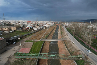 Yıldırım Belediyesi ıslah çalışması yaptı: Deliçay artık daha güvenli