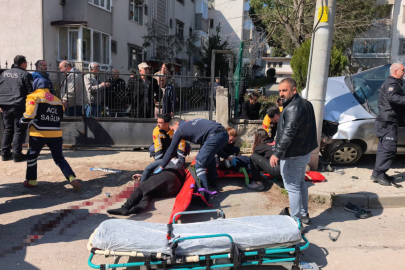 El freni unutulan araç dede ve torunlarına çarptı; 11 yaşındaki Öykü hayatını kaybetti