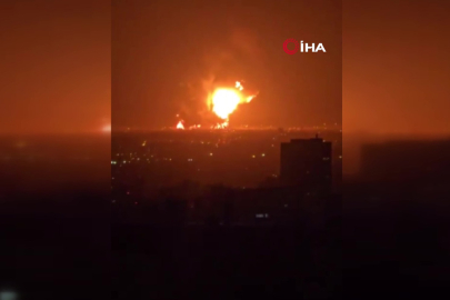 Tahran'da petrol rafinerisine hava saldırısı