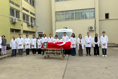 Bursa'da kadavraya vefa töreni