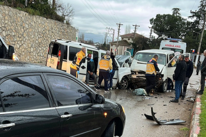 İznik'te Bayram arifesinde feci kaza; 7 yaralı