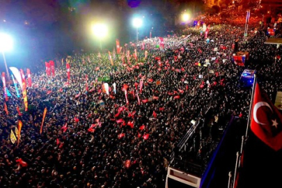 Saraçhane'de bir yıl aradan sonra insan seli