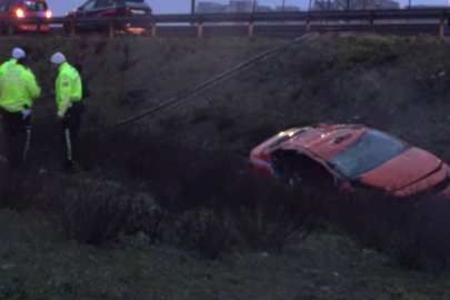 Pendik’te ticari taksi su kanalına uçtu: 3 ölü, 1 yaralı