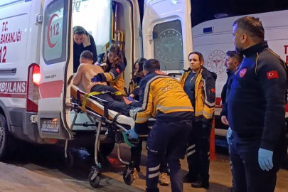 İnegöl'de bıçaklı kavgada iki kişi yaralandı