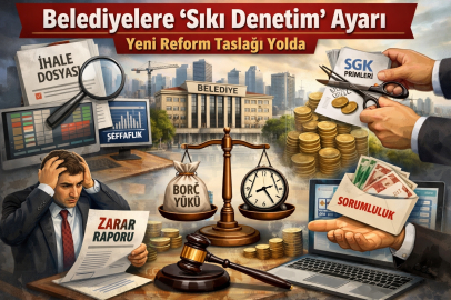 Belediyelere “sıkı denetim” ayarı: Yeni reform taslağı yolda