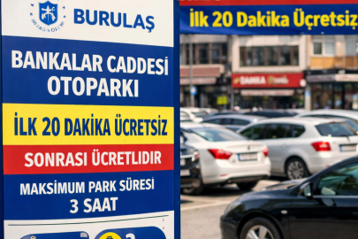Nilüfer’de otopark düzeni değişti: İlk 20 dakika ücretsiz