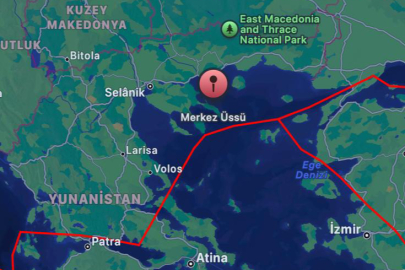 Yunanistan'da 5.1 büyüklüğünde deprem