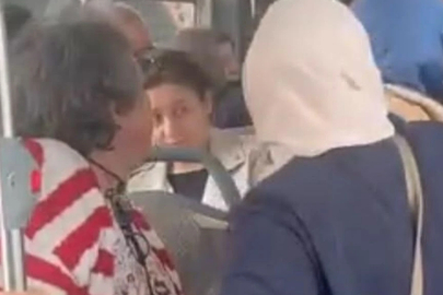 Bursa'da belediye otobüsünde yer kavgası!