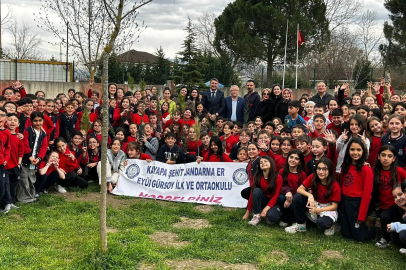 Orman Haftası’nda Bursa’da 150 fidan toprakla buluştu!