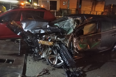 Sabah saatlerinde zincirleme trafik kazası