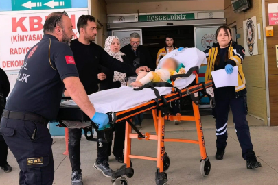 Bursa'da 9 aylık bebek ağır yaralandı!
