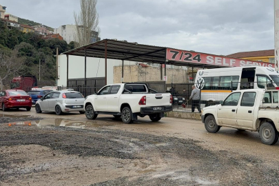 Bursa'ya çamur yağdı