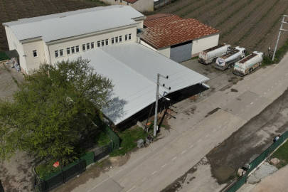 Bursa Büyükşehir'den kırsal mahallelere malzeme desteği