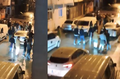  Bursa’da sokak ortasında kavga