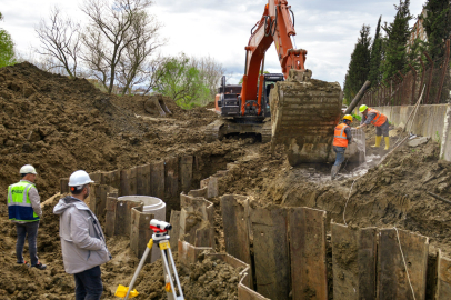 Özlüce'de altyapıya çevreci ve kalıcı çözüm