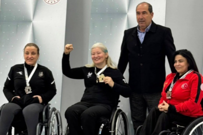 Bursalı milli sporcu Türkiye birincisi oldu