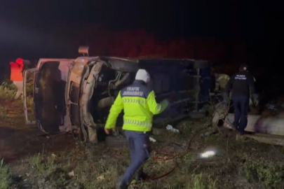 İznik’te feci kaza: 1 ölü, 12 yaralı