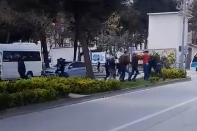 Bursa'da park kavgası