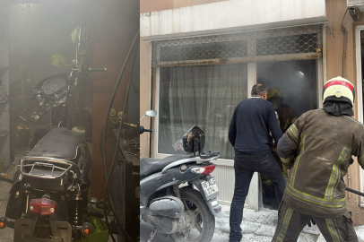 Bursa'da yangın paniği