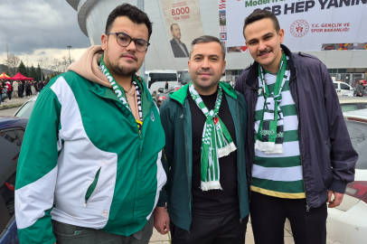 Bursa'dan Eskişehirspor'a kardeşlik ziyareti